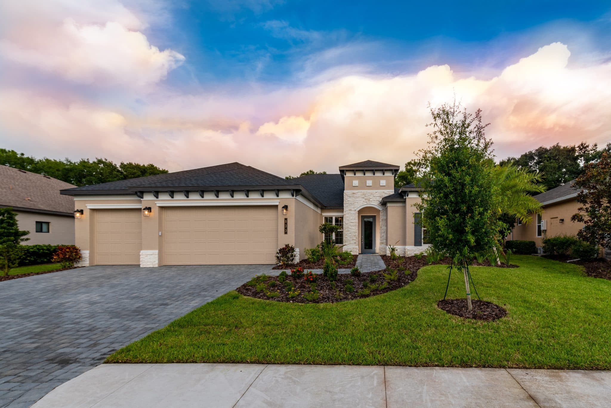 The Birch model home by Sam Rodgers Homes