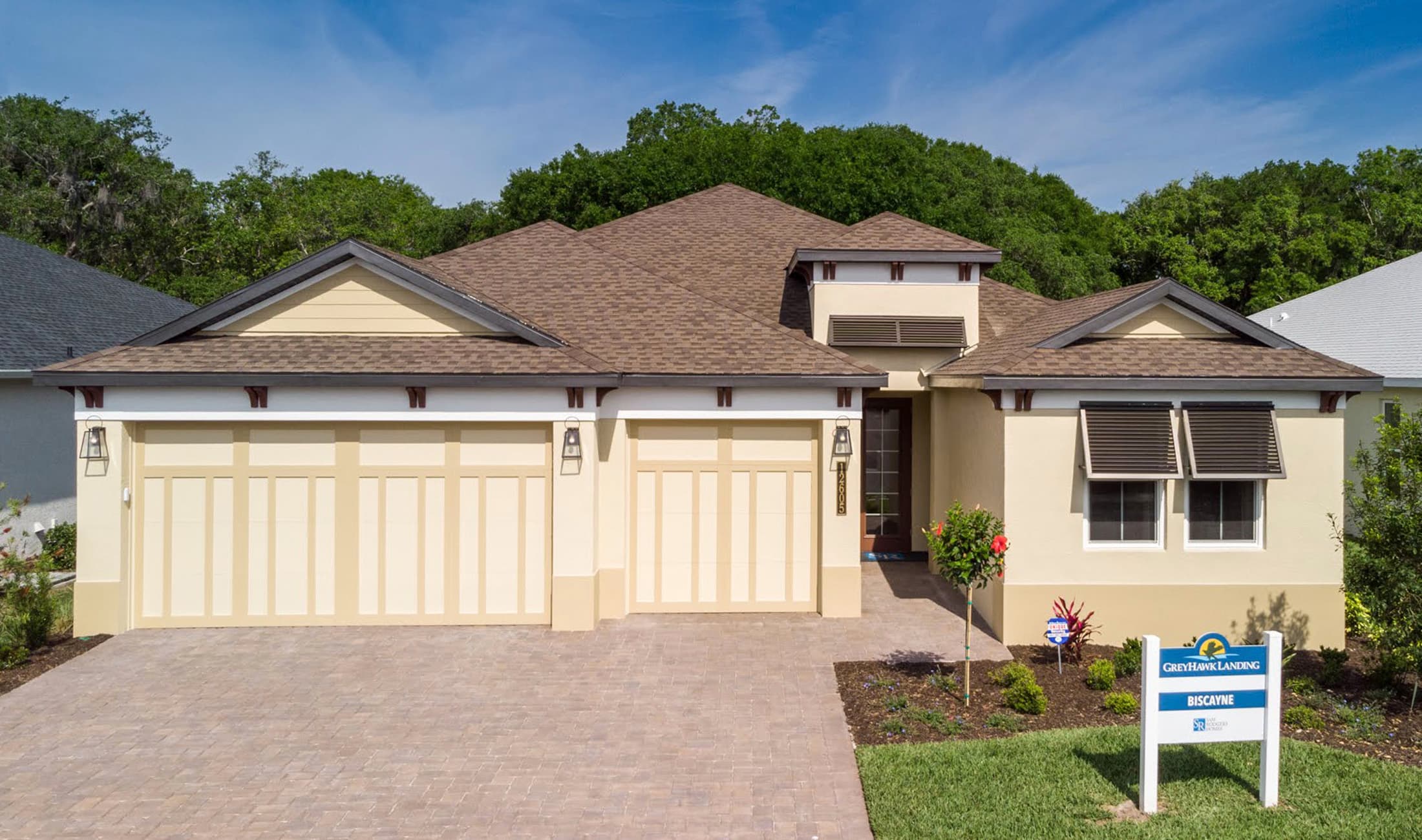 The Biscayne model home exterior