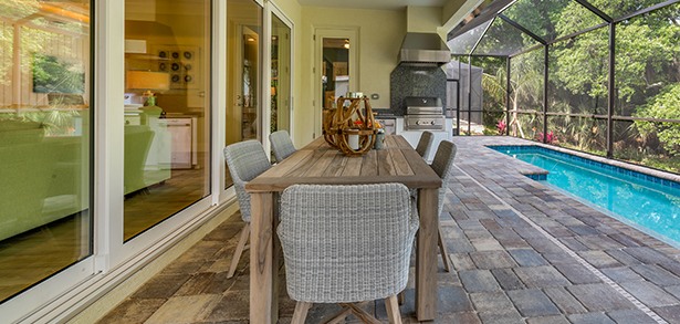 Sam Rodgers Homes outdoor living