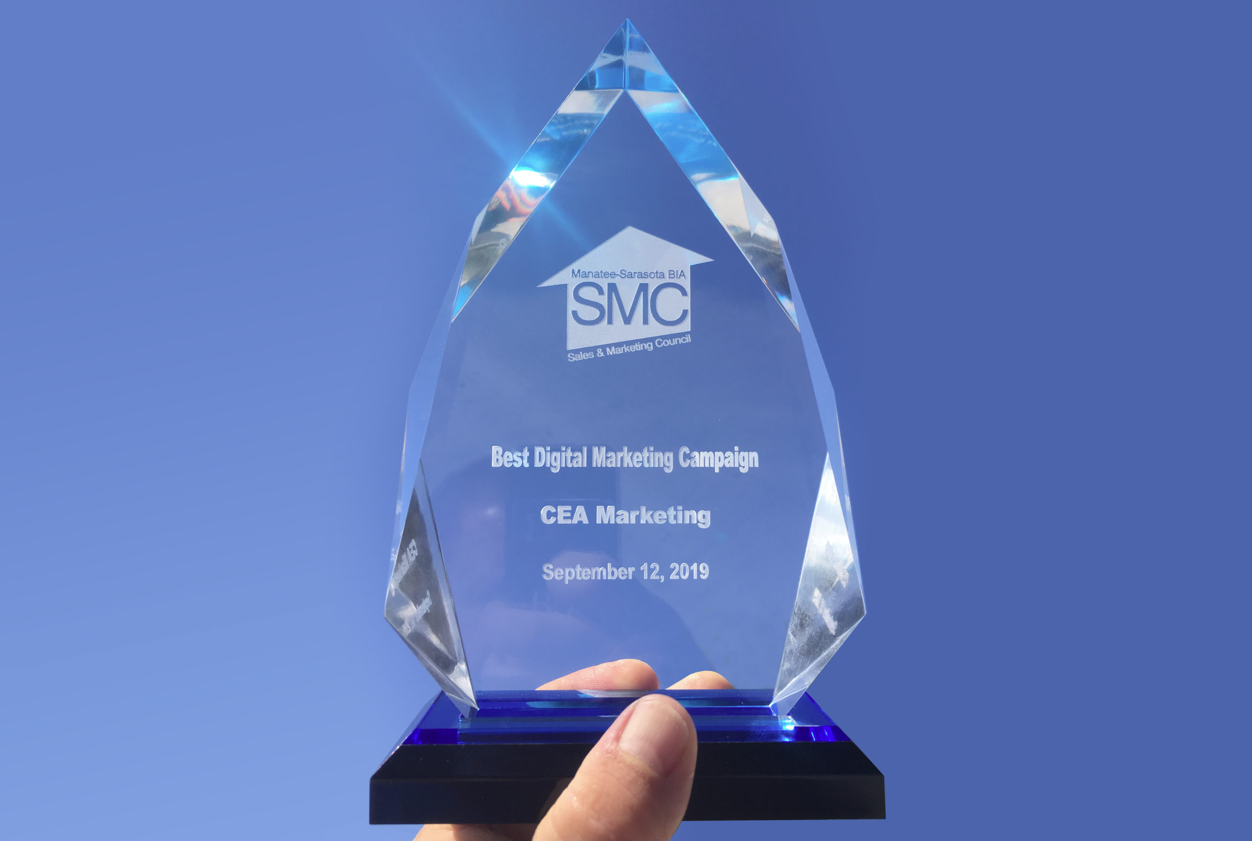 Sam Rodgers wins Best Digital Marketing Campaign 2019