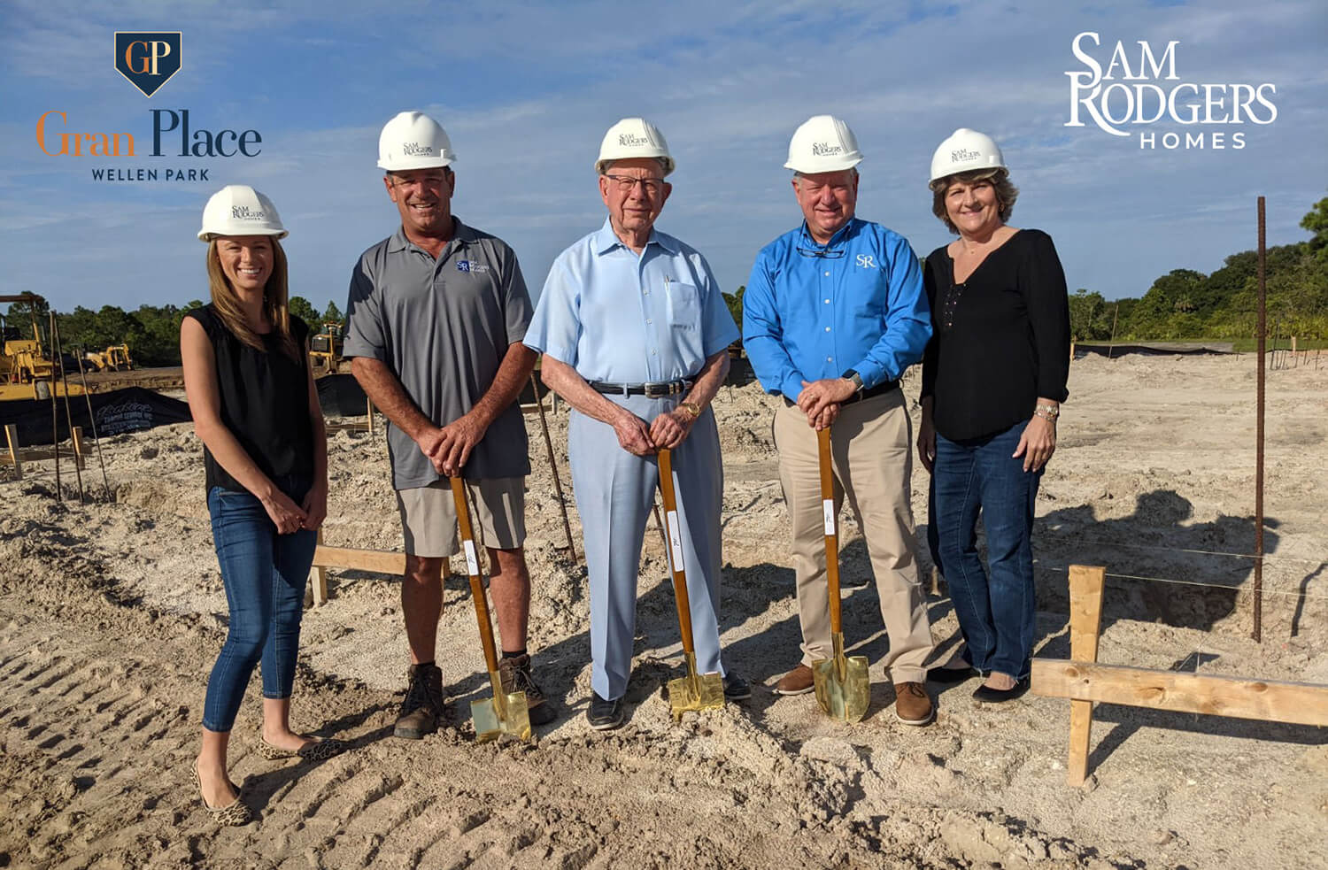 Groundbreaking at Gran Place | Sam Rodgers Homes